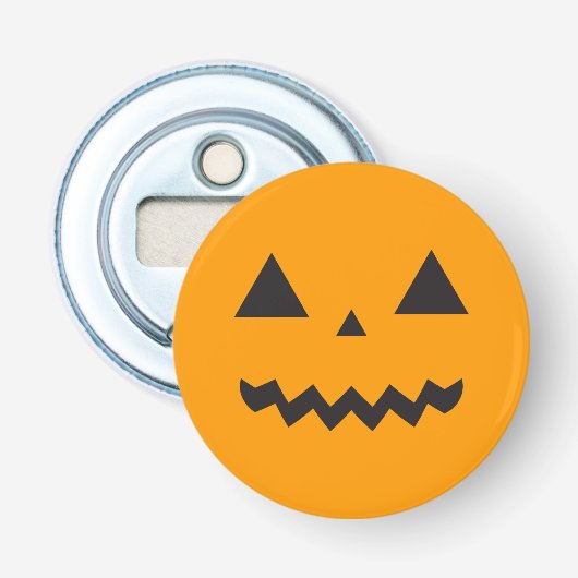 Jack O'Lantern Flaschenöffner-Magnet Flaschenöffner (Vorderseite)