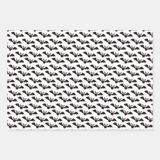 Jack O'Lantern Flecht Halloween-Party Lila Geschenkpapier Set (Vorderseite 3)