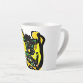 Jack o'lantern Funny Milchtasse (Rechte Ecke)