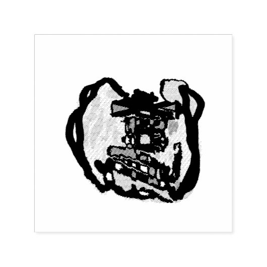 Jack o'lantern Funny Permastempel (Design)