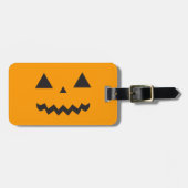 Jack O'Lantern Gepäckanhänger (Vorderseite horizontal)