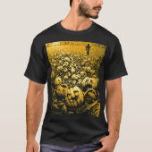 Jack O'Lantern Graveyard T-Shirt (Vorderseite)