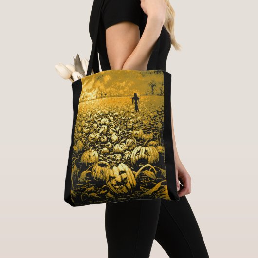 Jack O'Lantern Graveyard Tasche (Von Nahem)