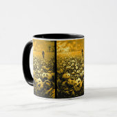 Jack O'Lantern Graveyard Tasse (Vorderseite Links)
