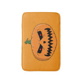 Jack O'Lantern Halloween Badematte (Vorderseite Vertikal)