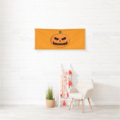 Jack O'Lantern Halloween Banner (Insitu)