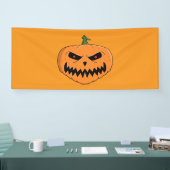 Jack O'Lantern Halloween Banner (Messe)