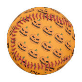 Jack O'Lantern Halloween Baseball (Vorderseite Links)