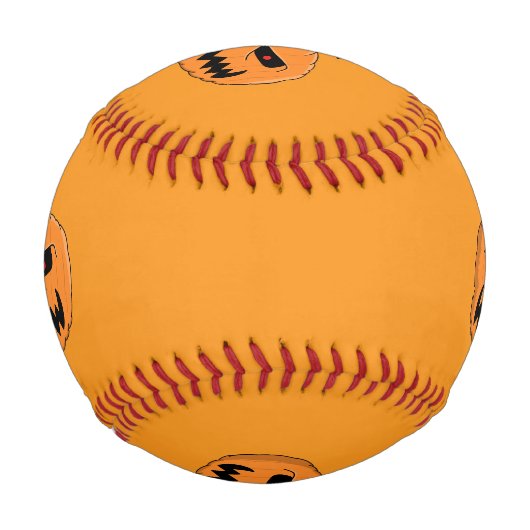 Jack O'Lantern Halloween Baseball (Vorderseite)