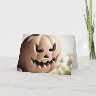 Jack O'Lantern Halloween Card Karte