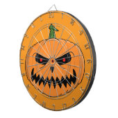 Jack O'Lantern Halloween Dartscheibe (Vorderseite rechts)