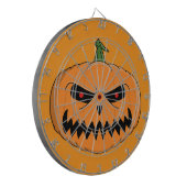 Jack O'Lantern Halloween Dartscheibe (Vorderseite Links)