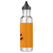 Jack O'Lantern Halloween Edelstahlflasche (Rechts)