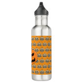 Jack O'Lantern Halloween Edelstahlflasche (Rechts)