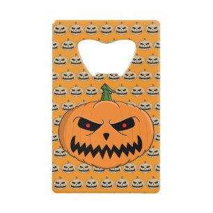 Jack O'Lantern Halloween Geldbeutel Flaschenöffner