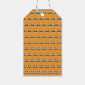 Jack O'Lantern Halloween Geschenkanhänger (Rückseite)