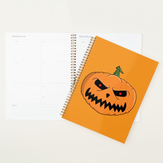 Jack O'Lantern Halloween Planer (Anzeige)