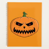 Jack O'Lantern Halloween Planer (Vorderseite)
