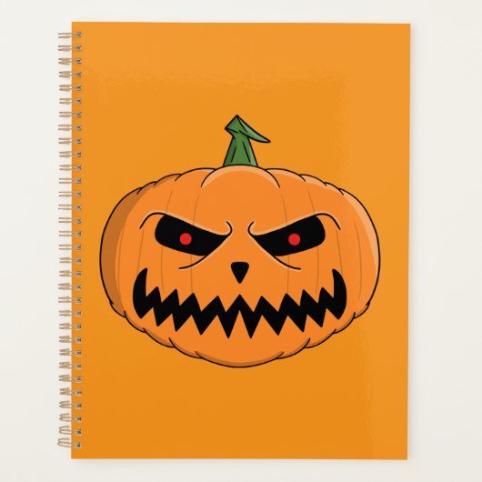 Jack O'Lantern Halloween Planer (Vorderseite)