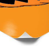 Jack O'Lantern Halloween Poster (Ecke)