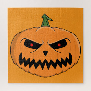 Jack O'Lantern Halloween Puzzle