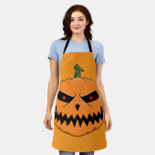 Jack O'Lantern Halloween Schürze (Getragen)