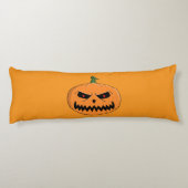 Jack O'Lantern Halloween Seitenschläferkissen (Rückseite)