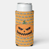 Jack O'Lantern Halloween Selters Dosenkühler (Seltzer Vorderseite)