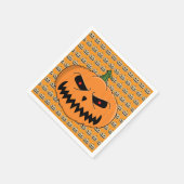 Jack O'Lantern Halloween Serviette (Ecke)