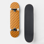 Jack O'Lantern Halloween Skateboard (Vorderseite)