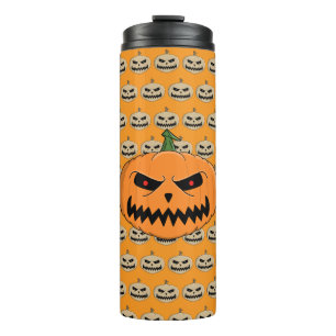 Jack O'Lantern Halloween Thermosbecher