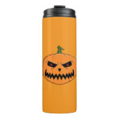 Jack O'Lantern Halloween Thermosbecher (Vorderseite)
