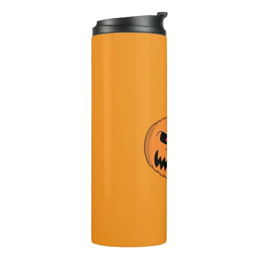 Jack O'Lantern Halloween Thermosbecher (Nach links gedreht)