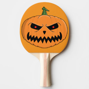 Jack O'Lantern Halloween Tischtennis Schläger