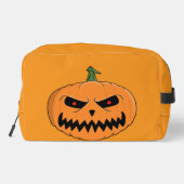 Jack O'Lantern Halloween Waschbeutel (Rückseite)