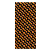 Jack O'Lantern Halloween Werbekarte (Hinten)