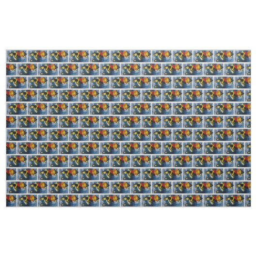 Jack o'Lantern Hexe Stoff (Yard (91,4 cm))