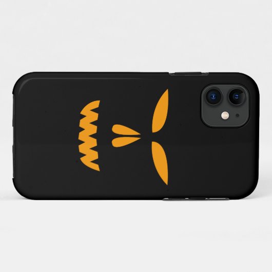 Jack o'lantern iPhone case (Rückseite (Horizontal))