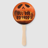 Jack o'lantern Kürbiskürbis Halloween Zuhause Deko Fächer (Rückseite)