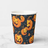 Jack O'lantern Kuss Pappbecher (Links)