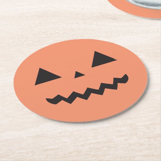 Jack O'Lantern Paper Untersetzer (Angewinkelt)