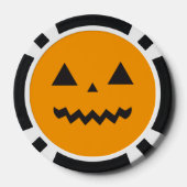 Jack O'Lantern Poker Chip (Rückseite)