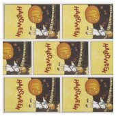 Jack o'Lantern Pumpkin Patch Halloween Stoff (Muster)