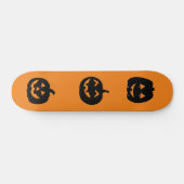 JACK O'LANTERN PUMPKIN SKATEBOARD DECK (Horizontal)
