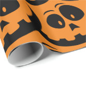 Jack O'lantern Smile Thunder_Cove Geschenkpapier (Rolleneckpunkt)