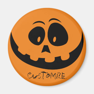 Jack O'lantern Smile Thunder_Cove Magnet
