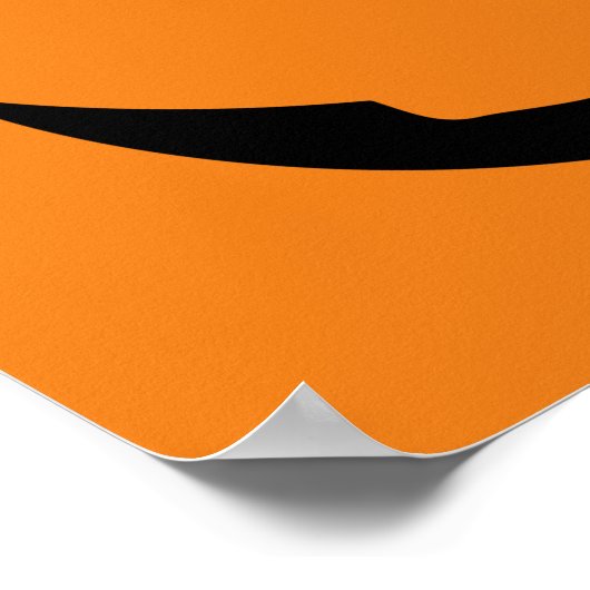 Jack O'lantern Smile Thunder_Cove Poster (Ecke)