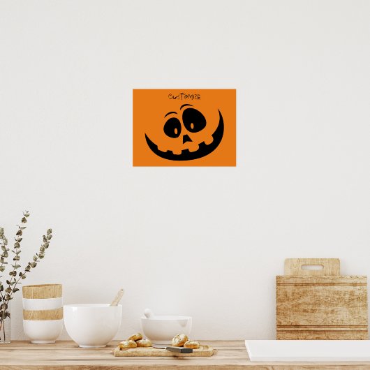 Jack O'lantern Smile Thunder_Cove Poster (Küche)