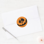 Jack O'lantern Smile Thunder_Cove Runder Aufkleber (Umschlag)