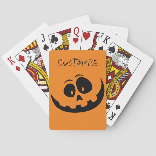 Jack O'lantern Smile Thunder_Cove Spielkarten (Rückseite)